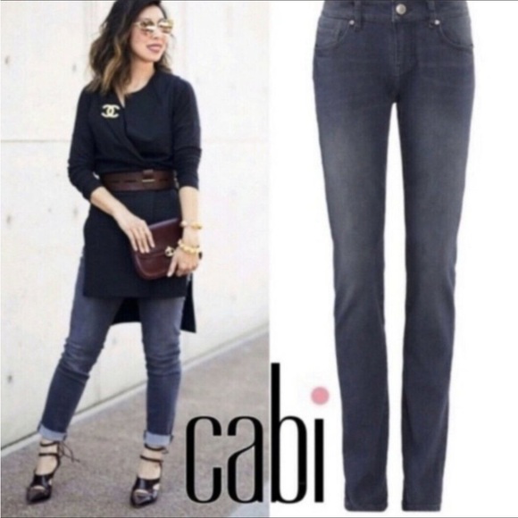 CAbi Slim Boyfriend Jean Gray - Picture 1 of 8